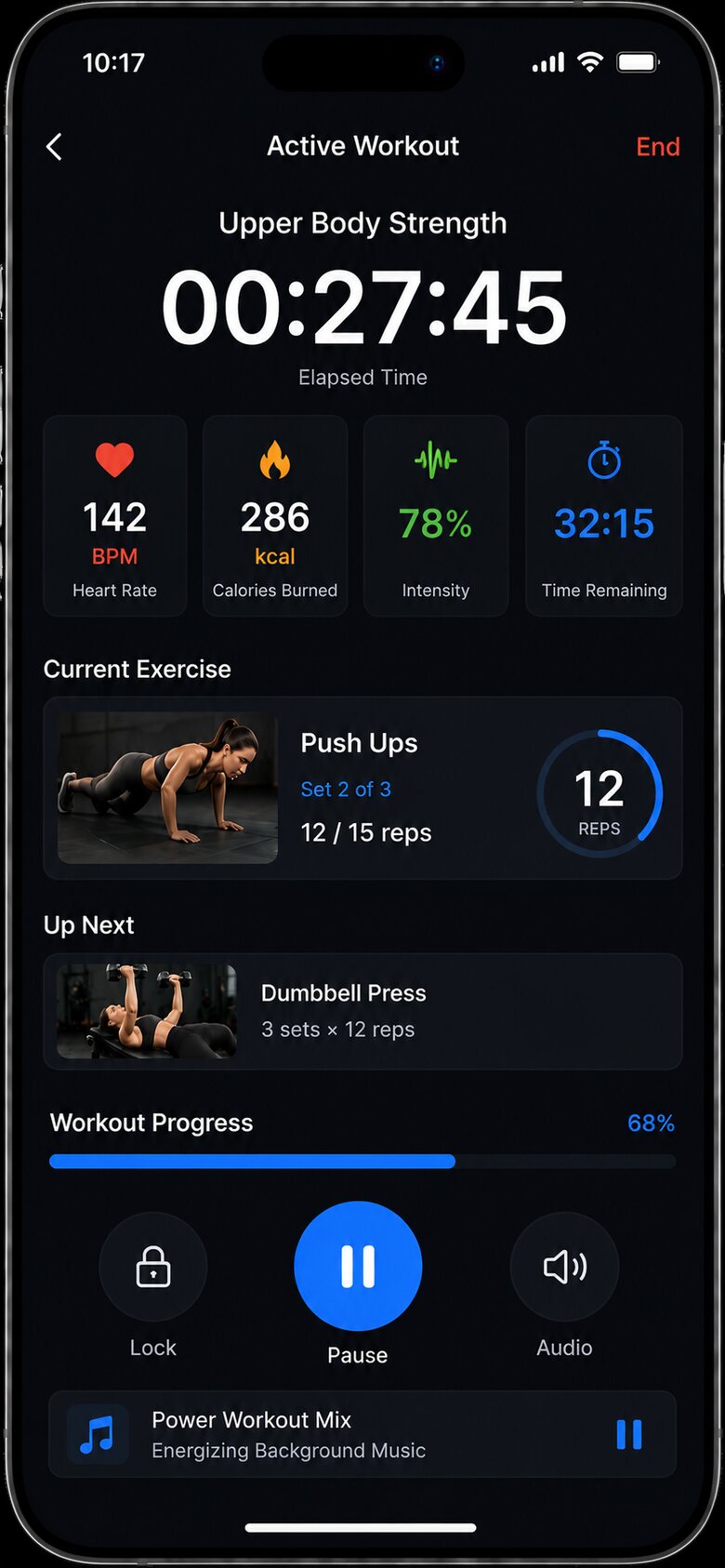 AthloApp — active workout timer