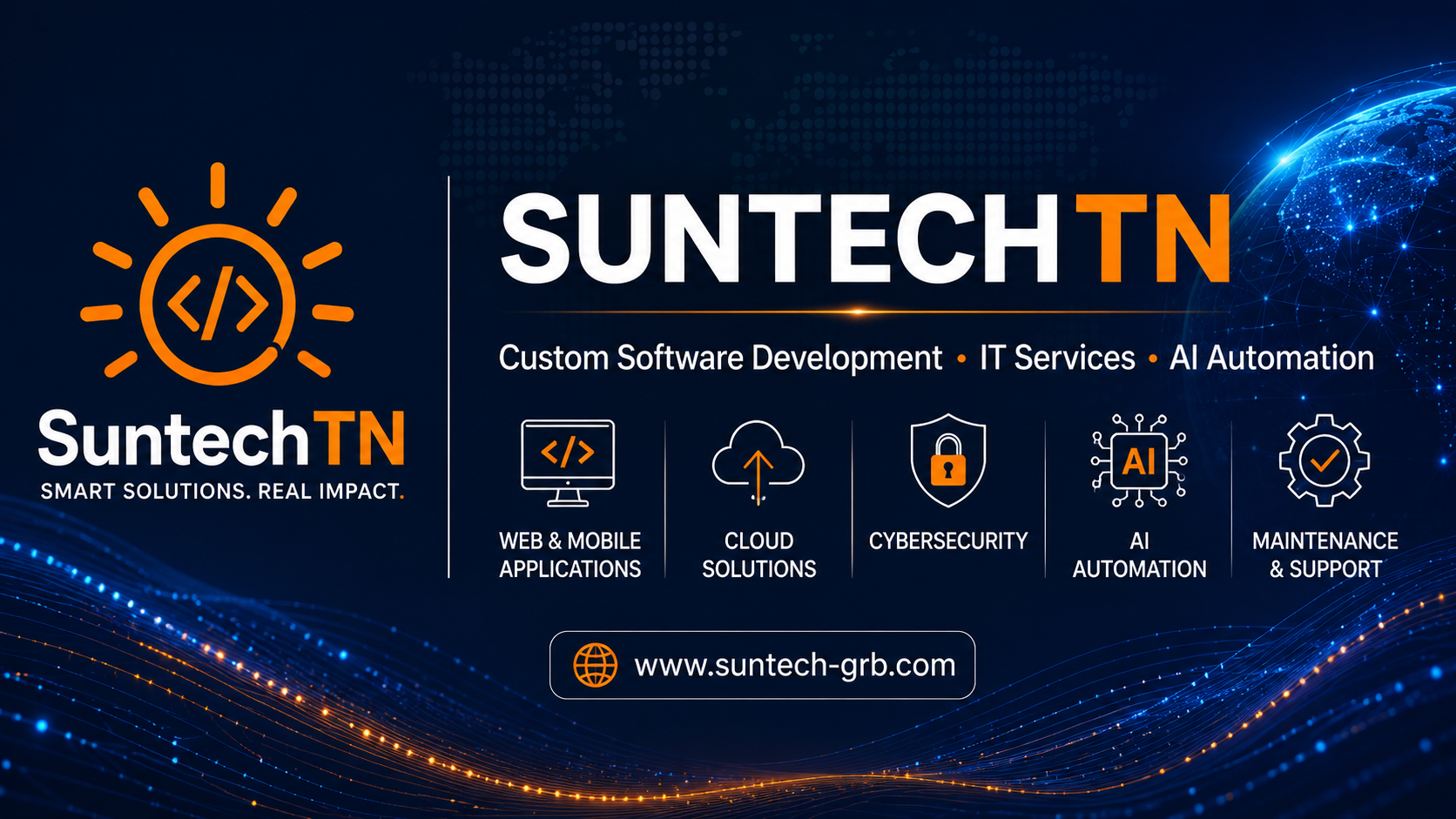 SuntechTN — Smart Solutions. Real Impact.