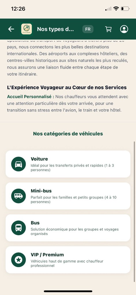 Lands of Islam mobile app date selection screen